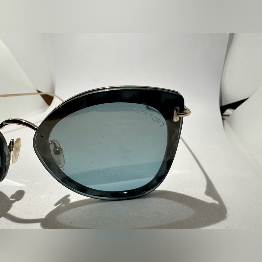 Tom Ford Black and Gold Sunglasses - Picture 3 of 8